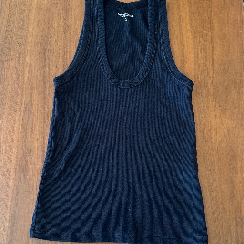 Abercrombie & Fitch size medium black tank top